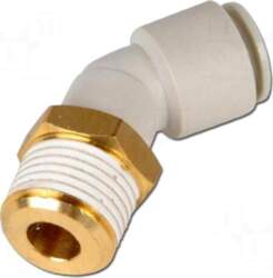 SMC Push-in fitting | threaded,angled