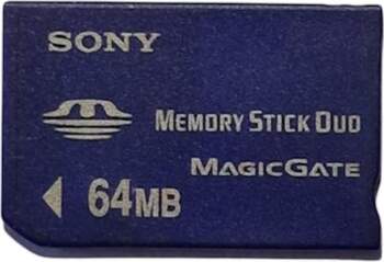 Sony Memory Stick Pro Duo Magicgate