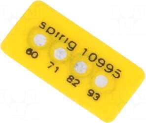 SPIRIG Temperature indicator | Micro-CelsiStrip |