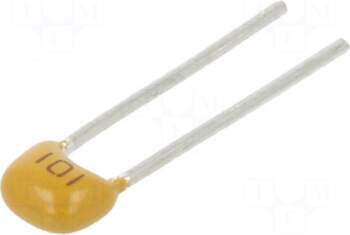 SR PASSIVES Capacitor: ceramic | 100pF