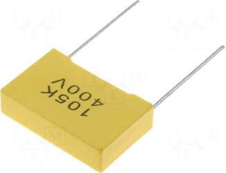 SR PASSIVES Capacitor: polyester | 1uF