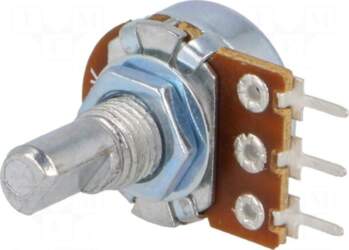 SR PASSIVES Potentiometer: shaft | single