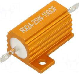 SR PASSIVES Resistor: wire-wound | 100Ω