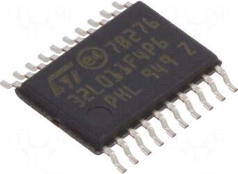 STMicroelectronics IC: STM32 ARM microcontroller |