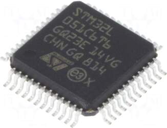STMicroelectronics IC: STM32 ARM microcontroller |