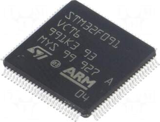STMicroelectronics IC: STM32 ARM microcontroller |