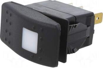 SWITCH COMPONENTS ROCKER | DPST |