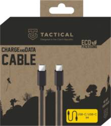 Tactical Smooth Thread USB-C/USB-C Kabelis 1m