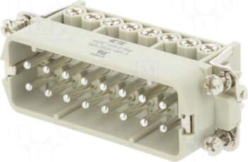 TE Connectivity Connector: HDC | male