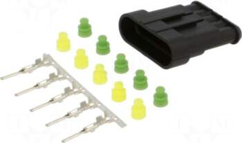 TE Connectivity Connector: wire-wire | plug