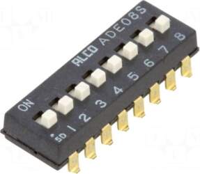 TE Connectivity Switch: DIP-SWITCH | Poles