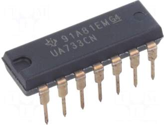 TEXAS INSTRUMENTS IC: video amplifier |