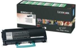Toner Lexmark E260A11E       black                  E260A11E