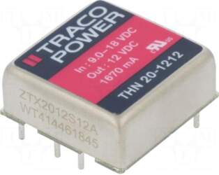 TRACO POWER Converter: DC/DC | 20W