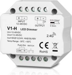 V1-H Controller, 12-48V, 1x 8A, Push-Dimm