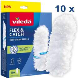 Vileda Flex&Catch dustpan refills, 10 pcs