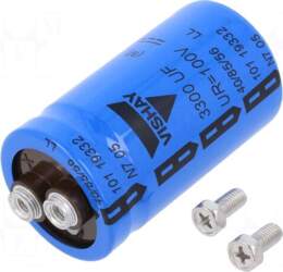 VISHAY Capacitor: electrolytic | screw type