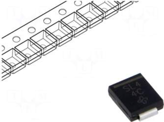 VISHAY Diode: Schottky rectifying | SMC