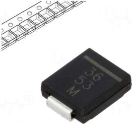 VISHAY Diode: Schottky rectifying | SMC