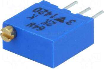 VISHAY Potentiometer: mounting | multiturn |