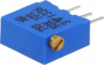 VISHAY Potentiometer: mounting | multiturn |
