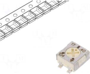 VISHAY Potentiometer: mounting | single turn