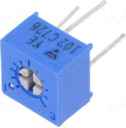 VISHAY Potentiometer: mounting | 1kΩ |