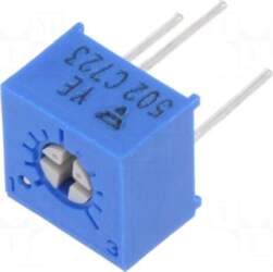 VISHAY Potentiometer: mounting | 5kΩ |