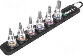 WERA Socket: hex key-bit-set | Hex