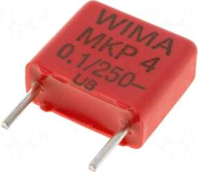 WIMA Capacitor: polypropylene | 100nF |