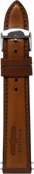 Zeppelin leather strap brown, 20 mm