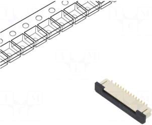 AMPHENOL AORORA Connector: FFC/FPC | female
