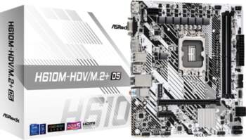 ASRock H610M-HDV/M.2+ D5 - Socket