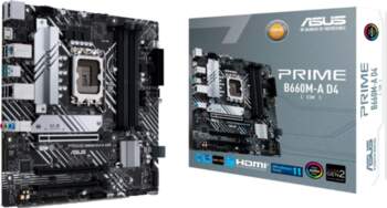 Asus PRIME B660M-A D4-CSM - Socket