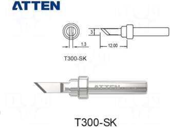 ATTEN Tip | knife | 3mm