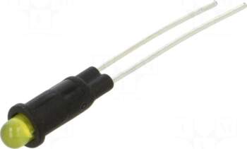 BIVAR Indicator: LED | yellow |