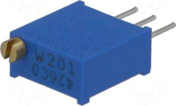 BOURNS Potentiometer: mounting | multiturn |