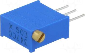 BOURNS Potentiometer: mounting | multiturn |