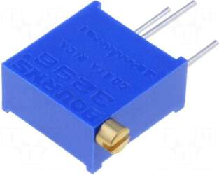 BOURNS Potentiometer: mounting | multiturn |