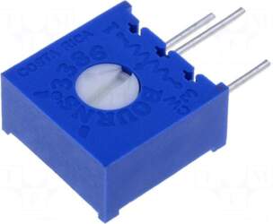 BOURNS Potentiometer: mounting | single turn