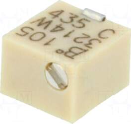 BOURNS Potentiometer: mounting | vertical,multiturn