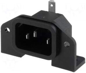 BULGIN Connector: AC supply | socket