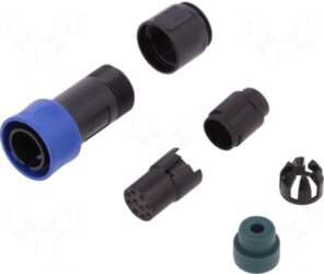 BULGIN Connector: circular | plug |