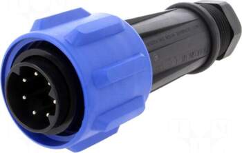 BULGIN Connector: circular | plug |