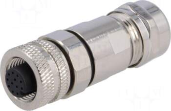 BULGIN Plug | M12 | PIN: