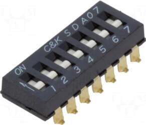 C&K Switch: DIP-SWITCH | Poles number: