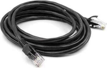 Cable Cat5E UTP, 3m, black