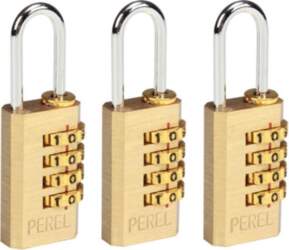 China COMBINATION PADLOCK SET 3 x