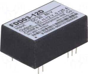 CHINFA ELECTRONICS Converter: DC/DC | 3W