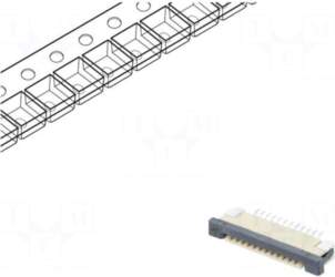 CONNFLY Connector: FFC (FPC) | horizontal